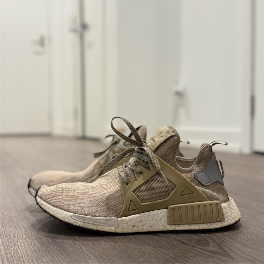 adidas Tan and Cream Sneakers